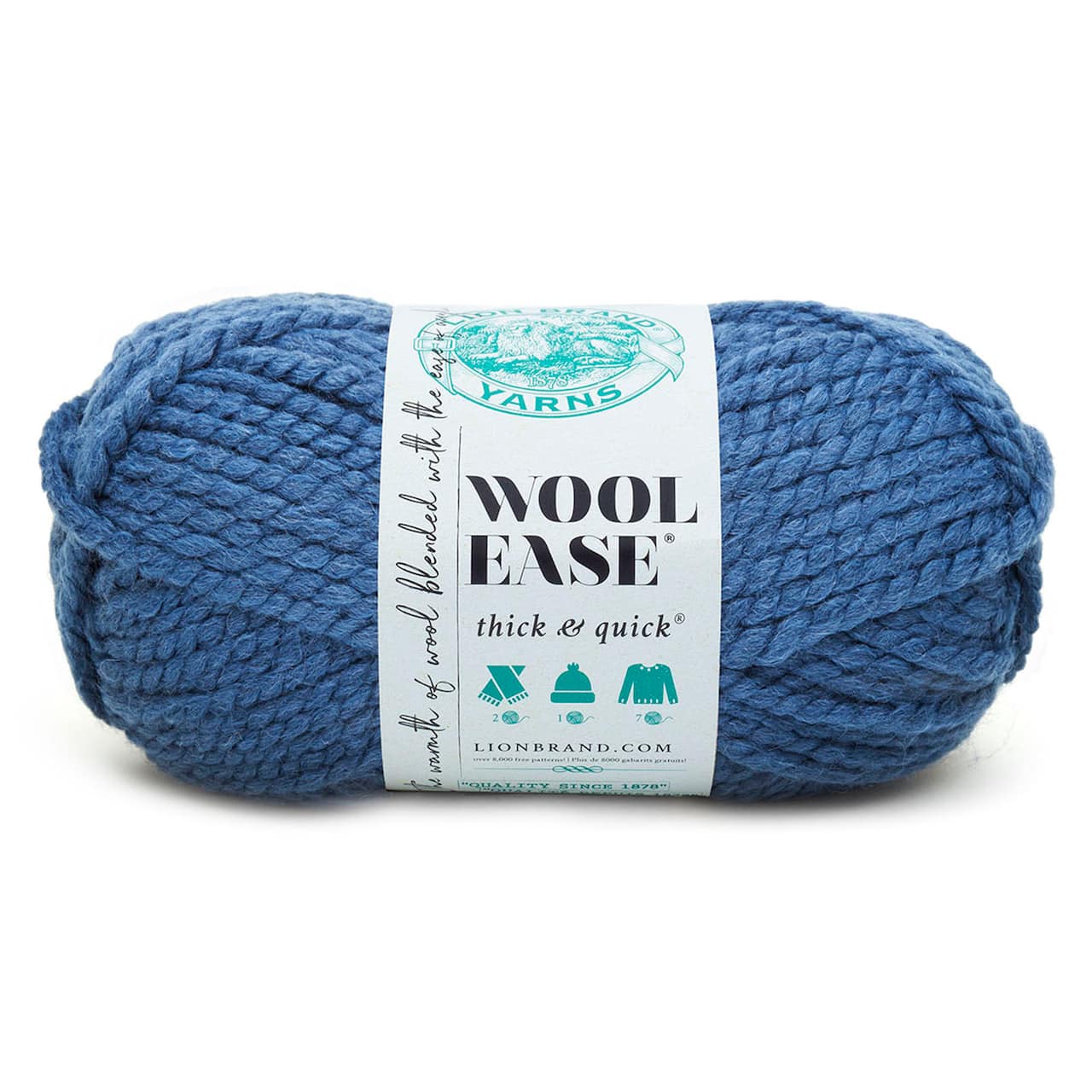 15 Pack: Lion Brand® Wool-Ease® Thick & Quick® Yarn, Solids